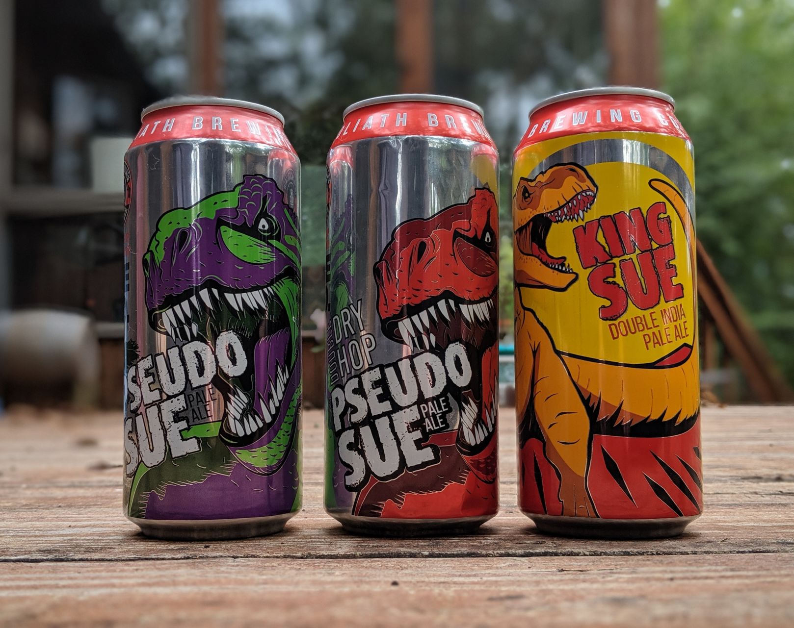 TOPPLING GOLIATH BREWING King Sue pseudo di METAL TACKER SIGN craft beer brewery
